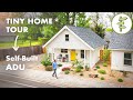 Man Builds Tiny Home ADU For 60K Shares Free Plans FULL TOUR Man Builds Tiny Home ADU For 60K Shares Free Plans FULL TOUR