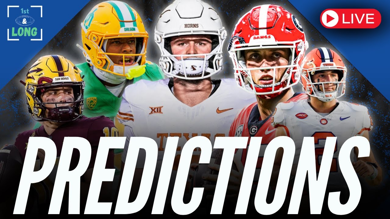 Cfp Ranking Predictions College Football Conference Championships Predictions | CFP Rankings ...