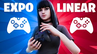 Is Linear or Exponential Better In Chapter 3? (Best Fortnite Controller Setting)