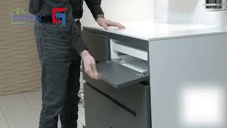 Lifting extendable table mechanism