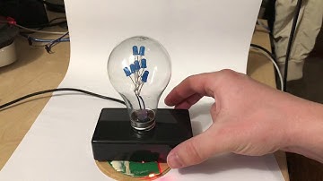 Induction-Powered Wireless LED Light Bulb Using Qi Charger Parts