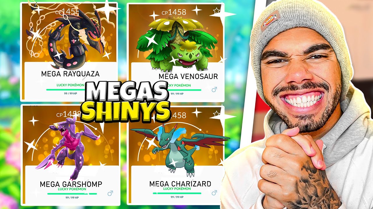 SHINY DAS NOVAS MEGA EVOLUÇÕES - POKEMON GO, Cris