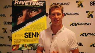 IndyCar Driver Ryan Briscoe Talks About SENNA (HD)