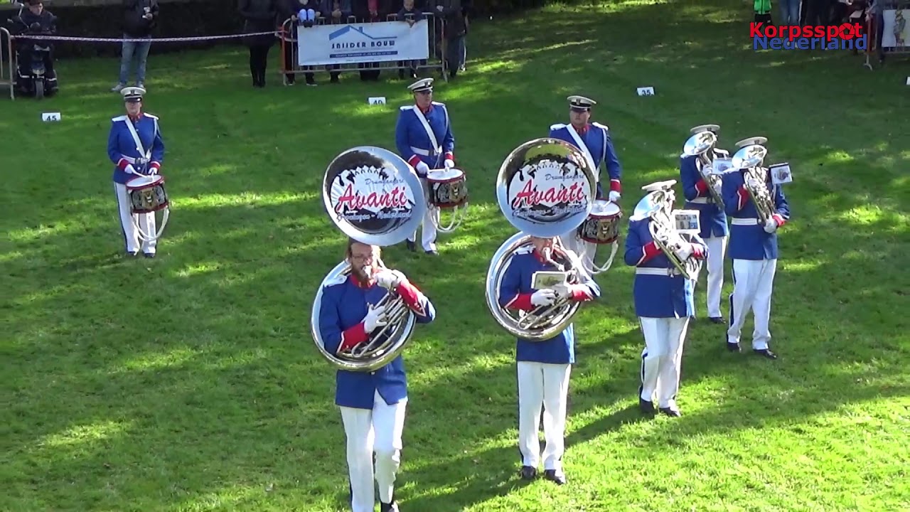 Avanti Groningen tijdens hun jubileumtaptoe in 2019