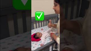 NewMom & newborn tips -keep an eye while baby sleeps#Newborn #Baby#newmom #momlife #tips#reel#viral