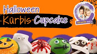 Dekorieren mit: Nati & Ola - Halloween Kürbis-Cupcake