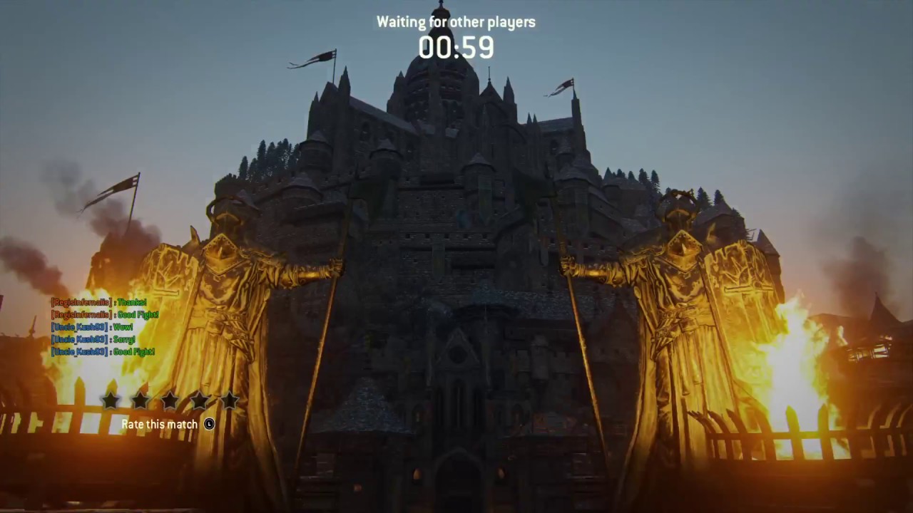 For Honor - Season 7 - Beating Rank 171 which eventually gives up and stops fighting back.