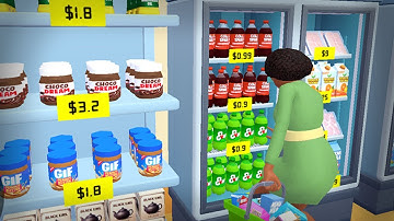 My Supermarket Simulator 3D Gameplay walkthrough - Part 4 (Android, iOS)