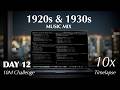 Day 12 - Timelapse 10x (1920s-1930s Music, Vibe Coding, Music &amp; Video Production) 12 Mar 26