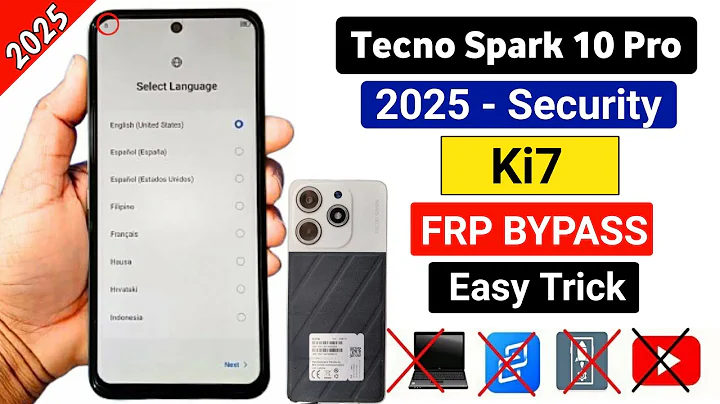TECNO Spark 10 Pro FRP Bypass Guide – Unlock Google Account Without PC (2025)