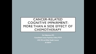 Cancer Related Cognitive Impairment  More Than a Side Effect of Chemotherapy   Z  Nakamura   0313201