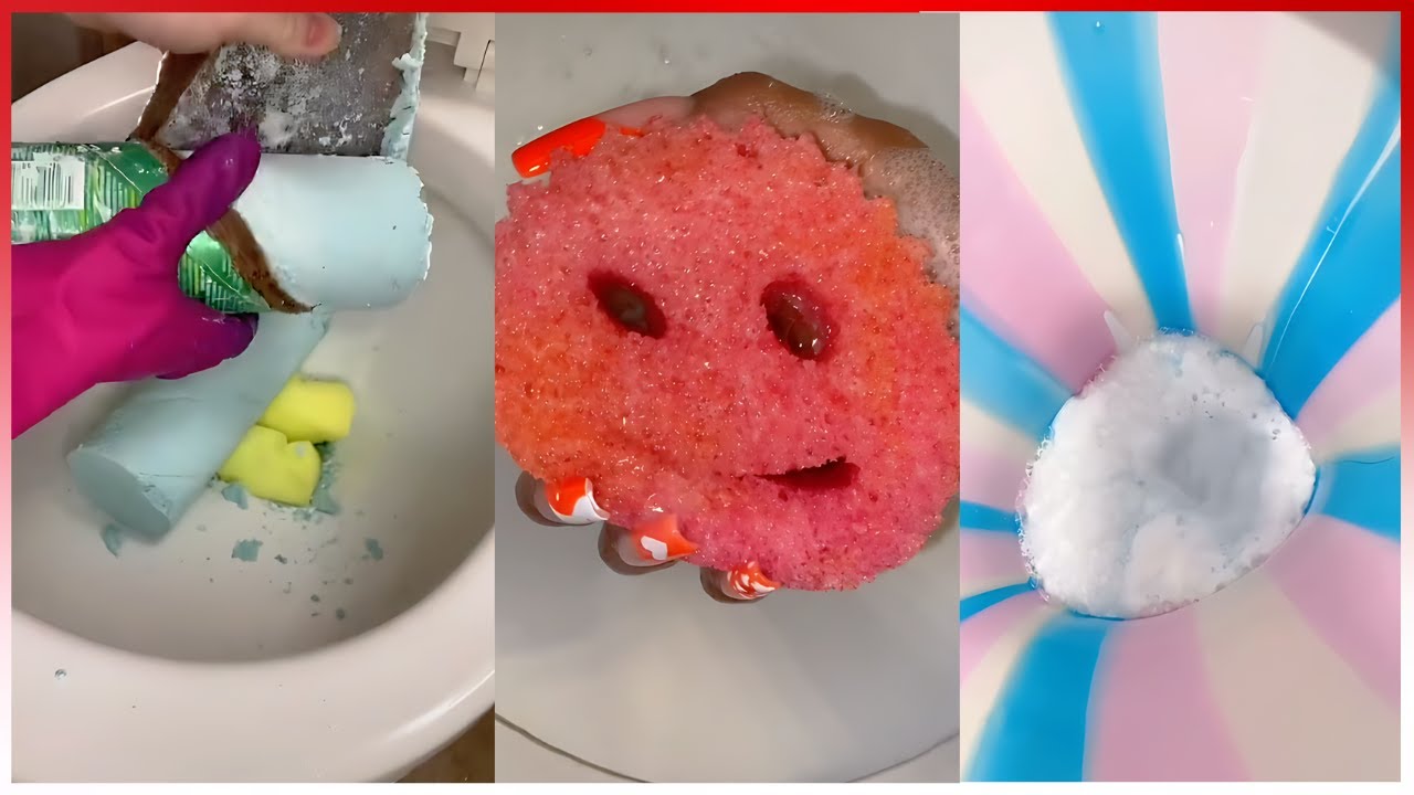 ASMR 30 MINUTES🧼 Satisfying Ultimate Bathroom Cleaning #35 - YouTube