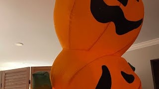 2001 inflatable pumpkin stack #Vintage #pumpkins # inflatables