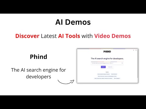 Phind official product demo video