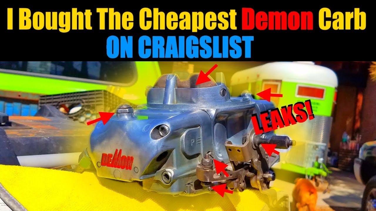 Demon Carb Reviving An Old(NOT HOLLEY) 625CFM Road Demon Carb Carb