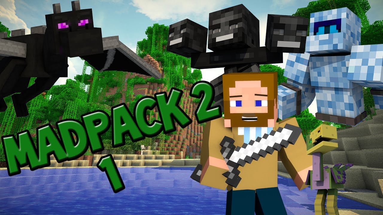 Minecraft - MadPack 2 Single Player - Episode 1 - Killer Start!