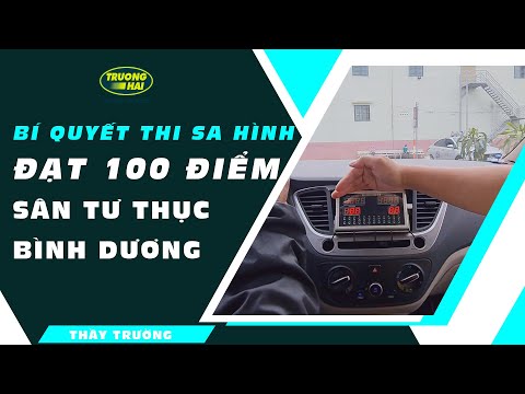 Video TIẾT LỘ BÍ QUYẾT THI SA HÌNH ĐẠT 100 ĐIỂM TRƯỜNG TƯ... - youtube