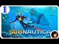 Subnautica #1 comenzamos la supervivencia en un planeta con mucha agua 