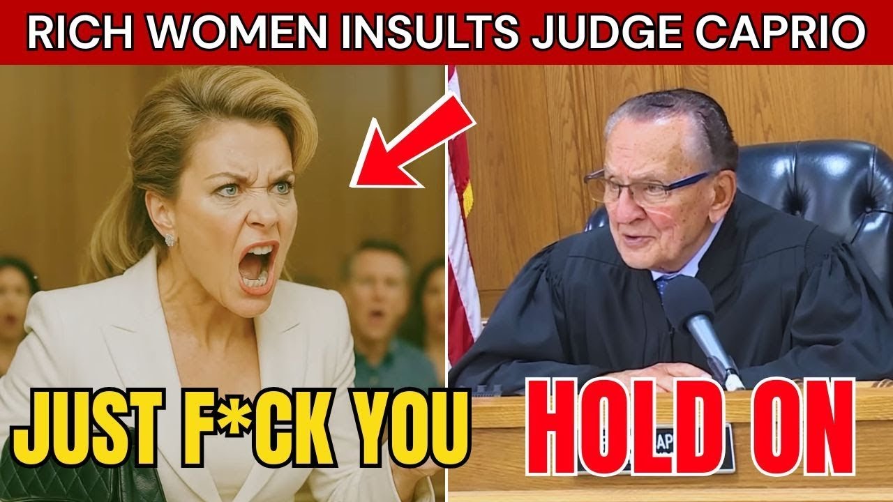 Rich Women INSULTS Judge Caprio In Court - His Judgement is Absolute Justice! | JUDGE OF JUSTICE