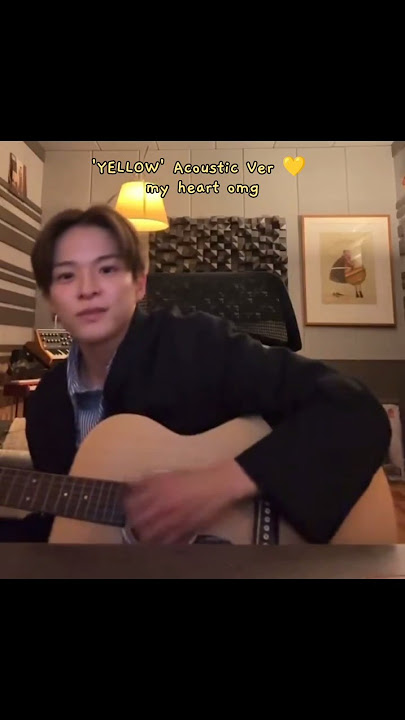 [ASAHI LIVE] Full 'YELLOW' Acoustic Ver #asahi #treasure #kpop #teume #트레저 #shorts #hamadaasahi