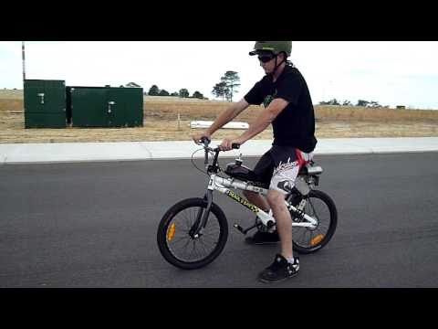 bmx bike with engine