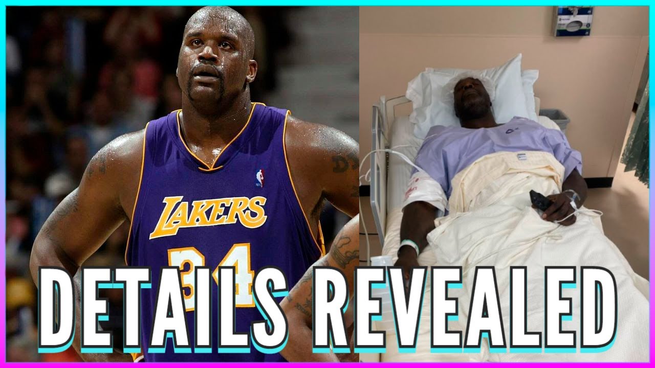 FANS WORRY AS SHAQUILLE O'NEAL SHARES HOSPITAL BED PHOTO YouTube