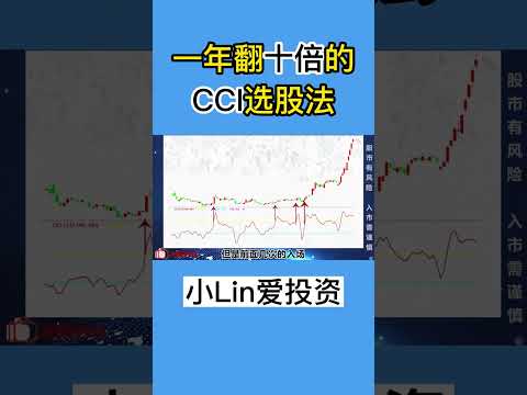 一年翻十倍的CCI选股法 #shorts  #cci