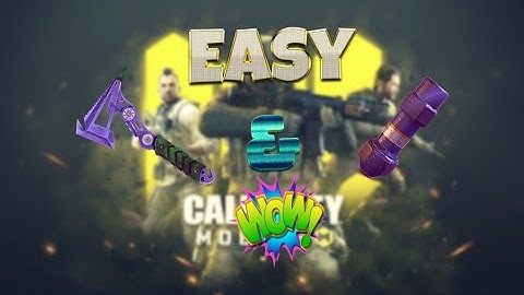 (Seasonal Event) How to kill enemy with Combat Axe & Break enemy Scorestreak with EMP COD Mobile