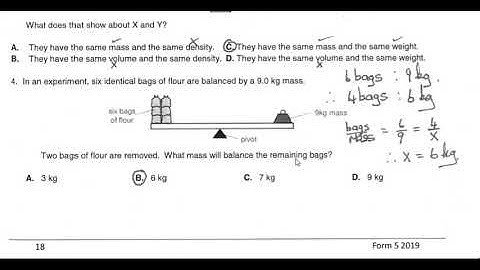 GCSE Physics sample questions on forces