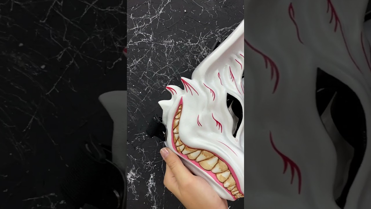 Japanese Kitsune mask for cosplay🦊 