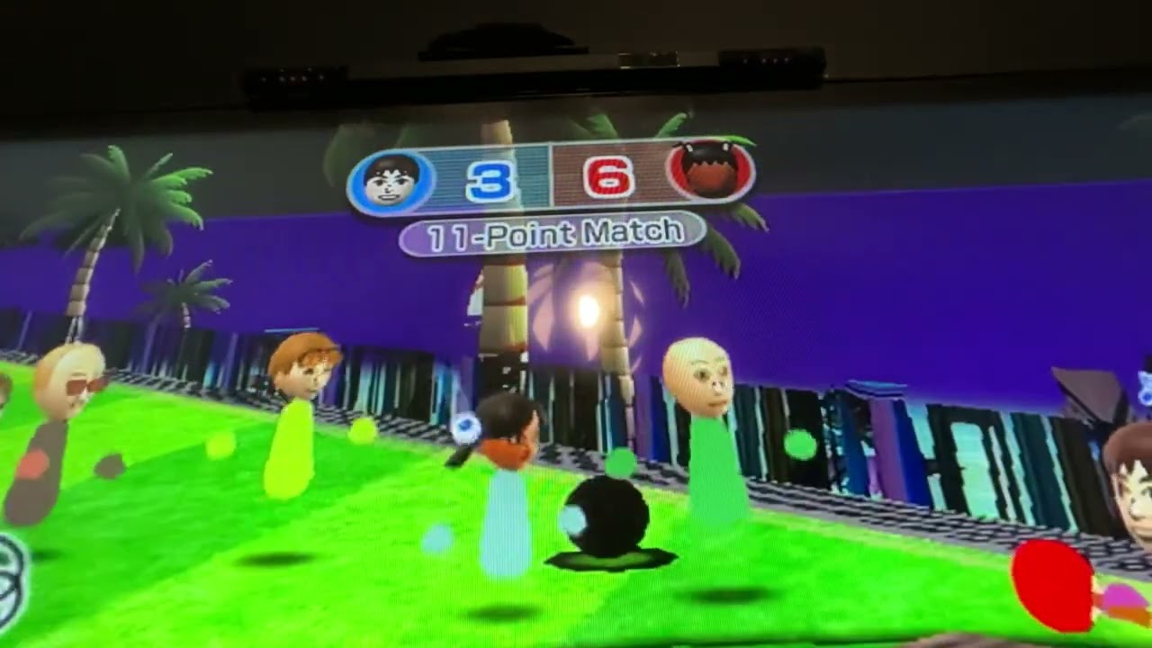 More Wii sports resort table tennis