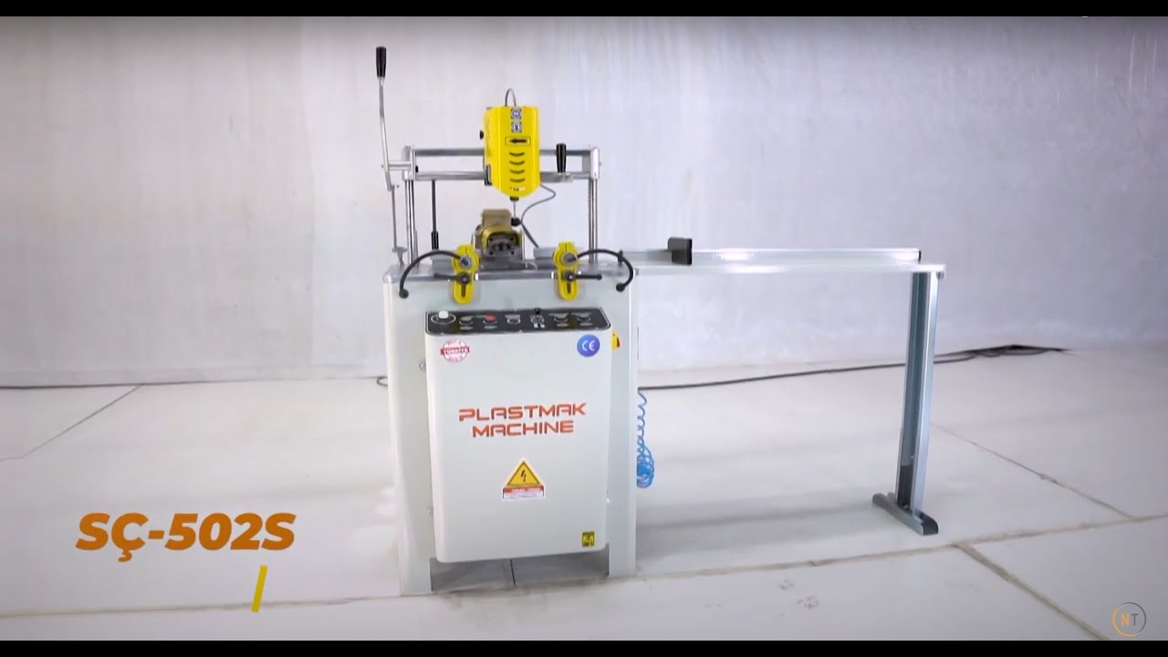 SC 502S Aluminum and PVC copy router , 3 spindle , for making door and window hardware cut outs