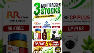 3 Multibagger Stocks on Fire 🔥 RR Kabel, Bajaj Consumer &amp; CP Plus | Best Stocks to Buy Now?