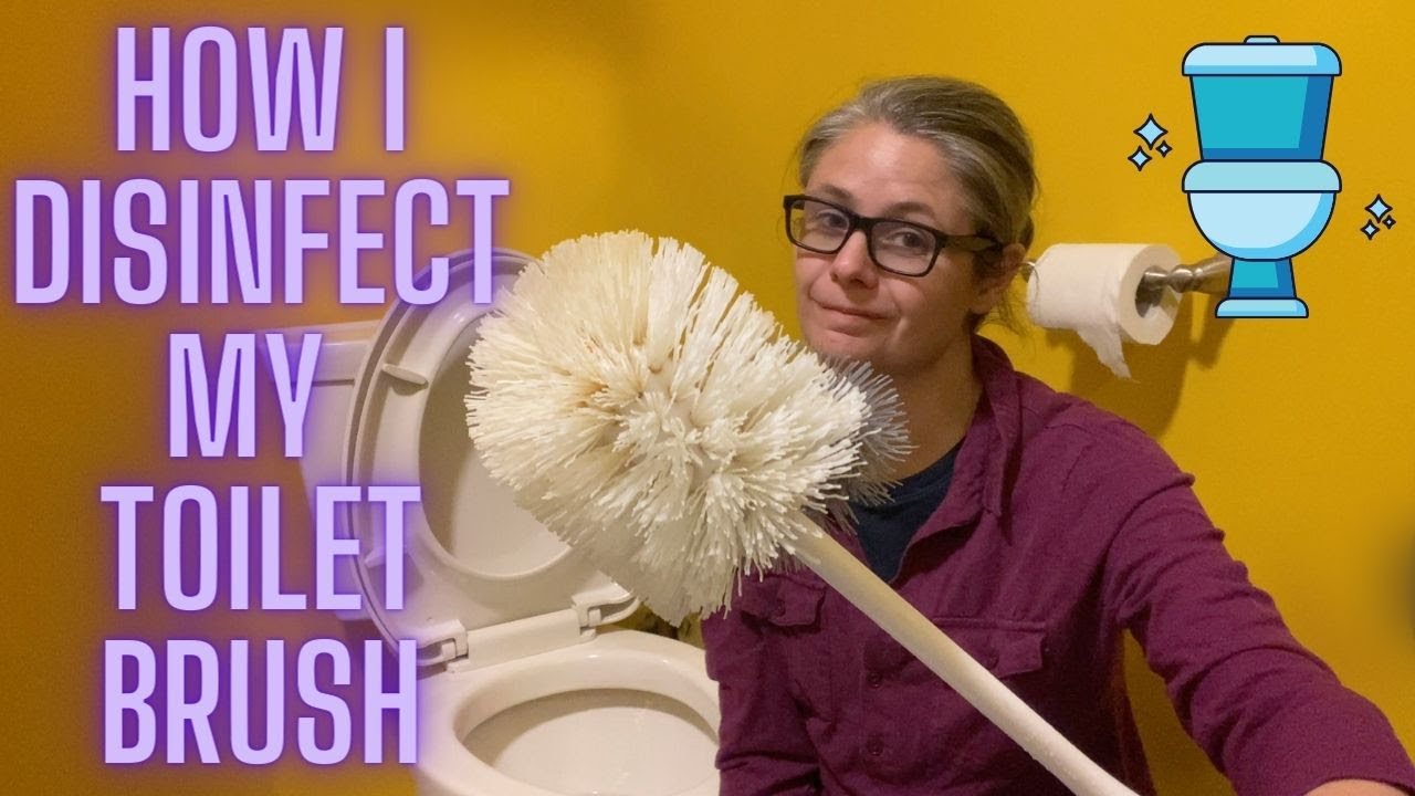 How I Disinfect My Toilet Brush Before Testing Toilet Bowl Cleaners!