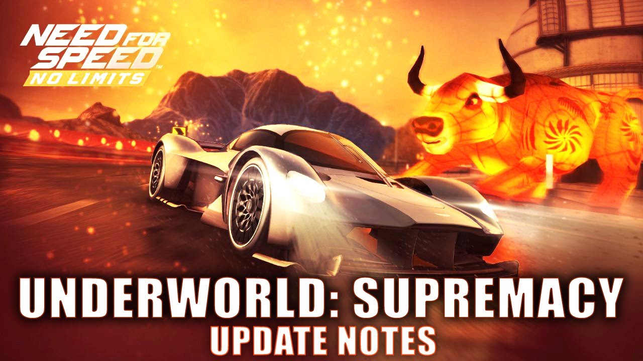NFS: No Limits | New Cars + Update Notes January 2021 | Underworld Supremacy