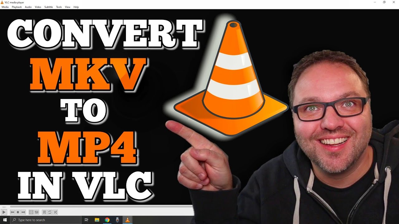 vlc convert mkv to mp4