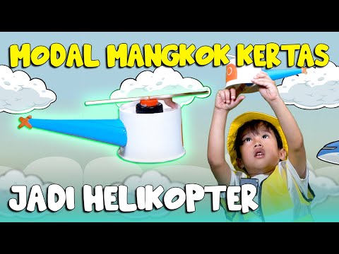 #11 BERBUKA BERSAMA DZAKY | BUAT HELIKOPTER CUMA MODAL MANGKOK KERTAS ??