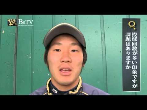 ファームインタビュー！～戸田投手～