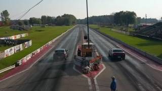 300SRT8 NOS RUNS 11.1  VS  DODGE CHALLENGER HELLCAT RUNS 11.2