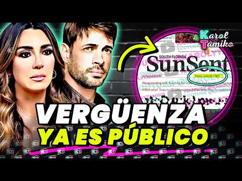 La VERGÜENZA de Elizabeth Gutierrez y William Levy EXPUESTA en periódico de Miami