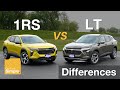 2024 Chevy Trax 1RS vs LT | Side by Side Trim Comparison!