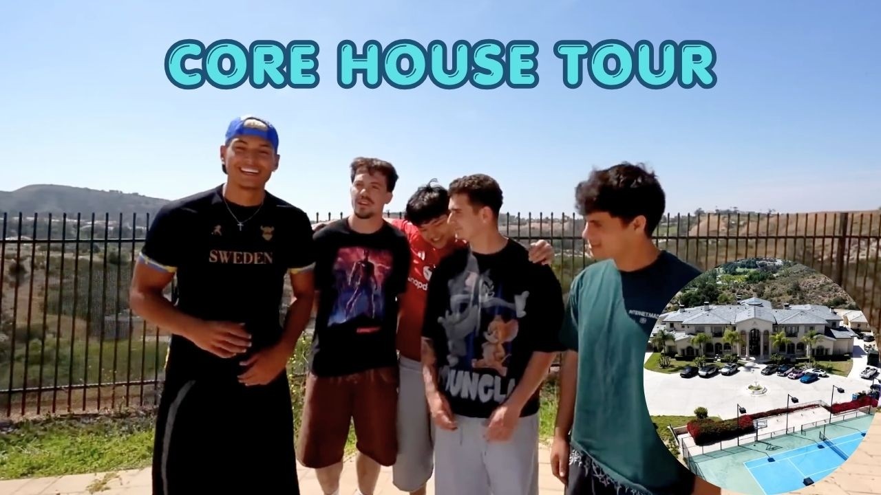 Core's New House Tour - Core Youtube Group