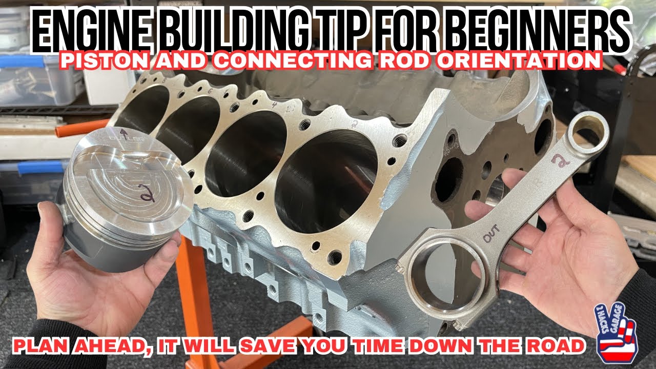 Engine Building Tip for Beginners, Piston and Connecting Rod ...
