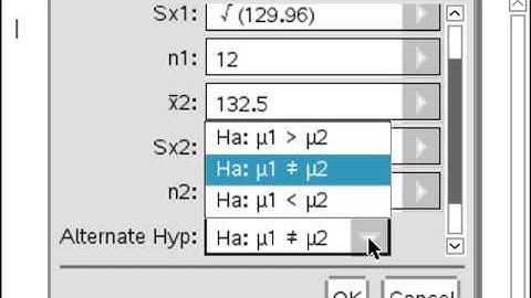 SQA AH Stats CfE Exemplar Q10