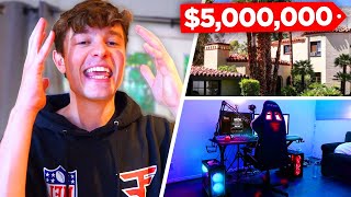 INSANE $5,000,000 HOUSE TOUR + GAMING SETUP!