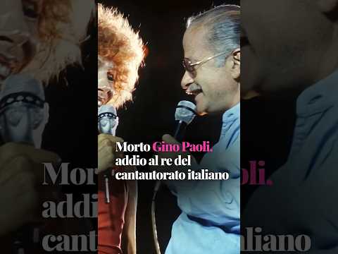 Video Morto Gino Paoli, addio al re del cantautorato italiano