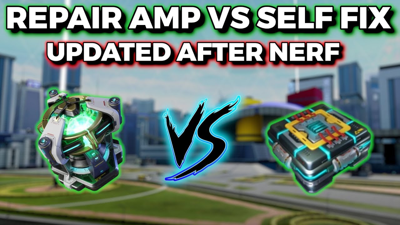 WR - Repair Amp Vs Self Fix Unit Updated After Nerf | War Robots