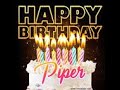 Happy 50th Birthday Piper Ann Many Moore!  VideoWebb🎥