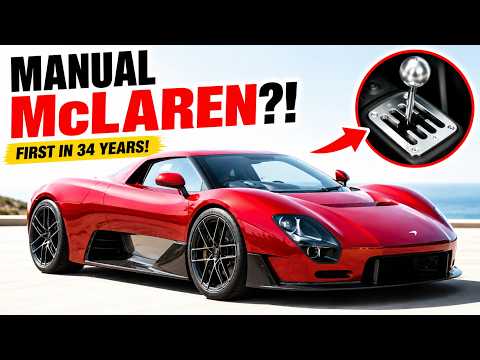 First Manual McLaren in 34 Years! | McL 6GT: No Gimmicks, Just Pure V8 Stick-Shift