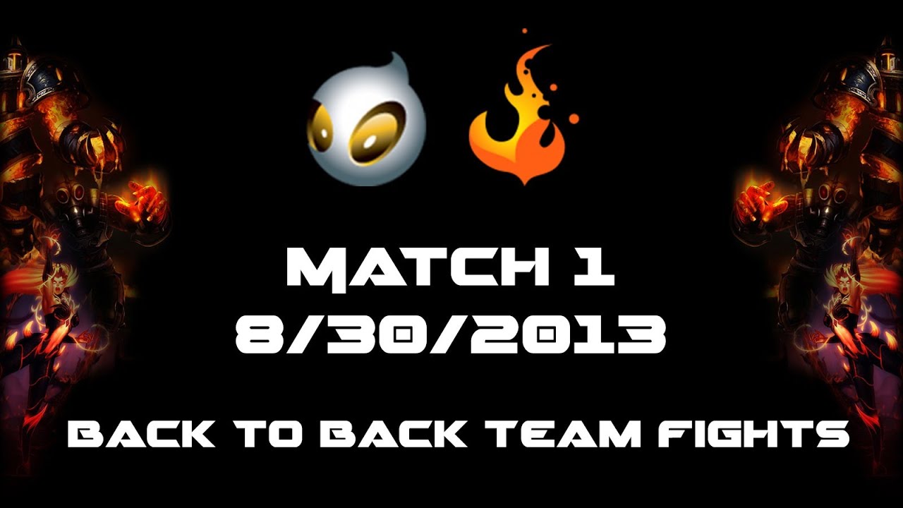 LCS Back to Back Teamfights - DIG vs CRS Match 1
